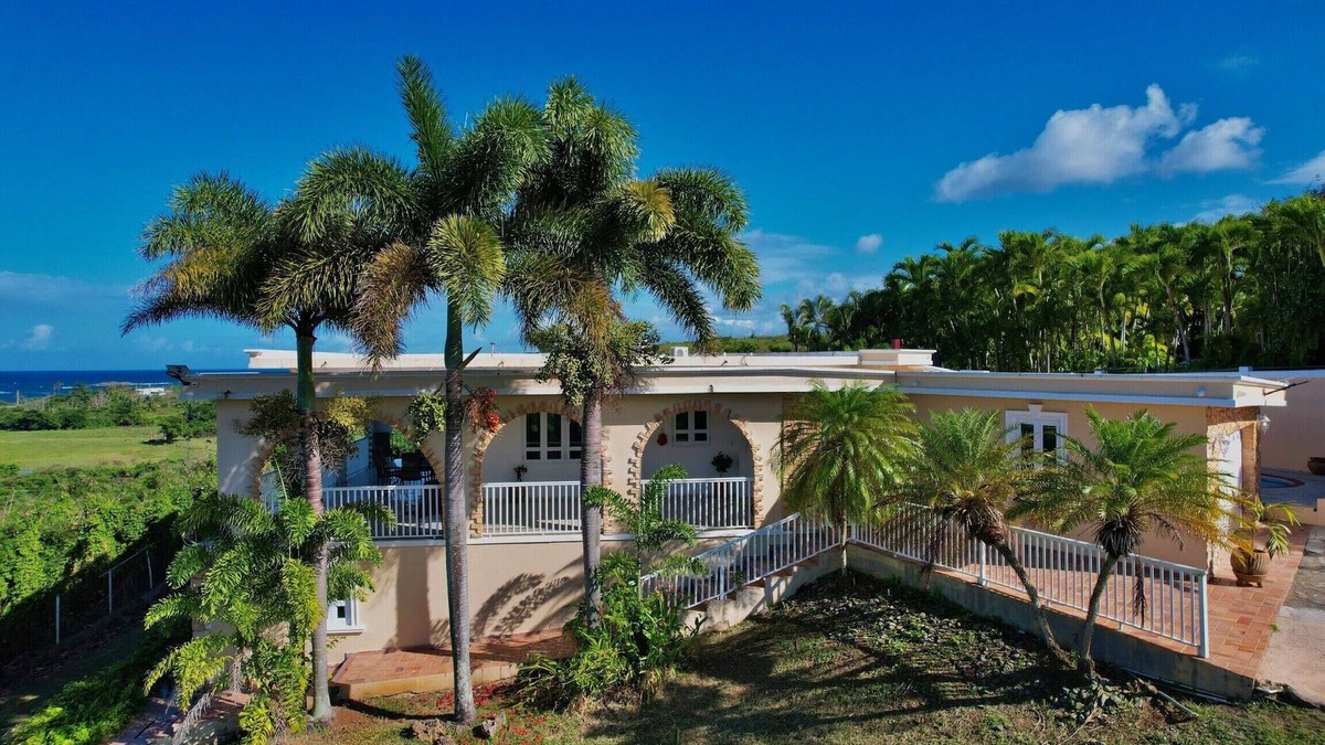 Membrillo House | A Beautiful And Unique Two Story Vacation Home On One Acre Of Land In Camuy.
