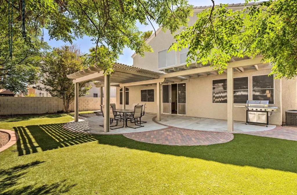 North Las Vegas House | A Beautiful House with Hot Tub, Grill & Games!