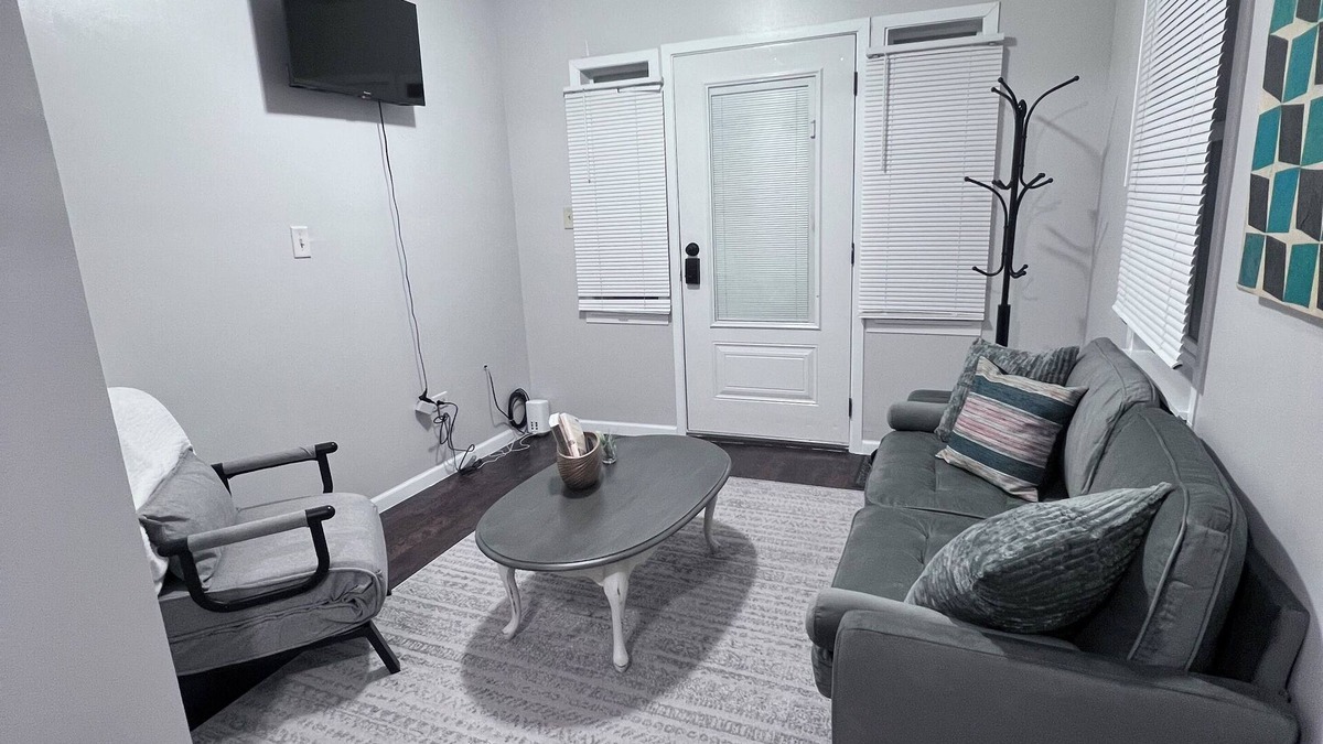 Westmont House | A big "Tiny" home, with large enclosed yard, next to train in downtown Westmont.