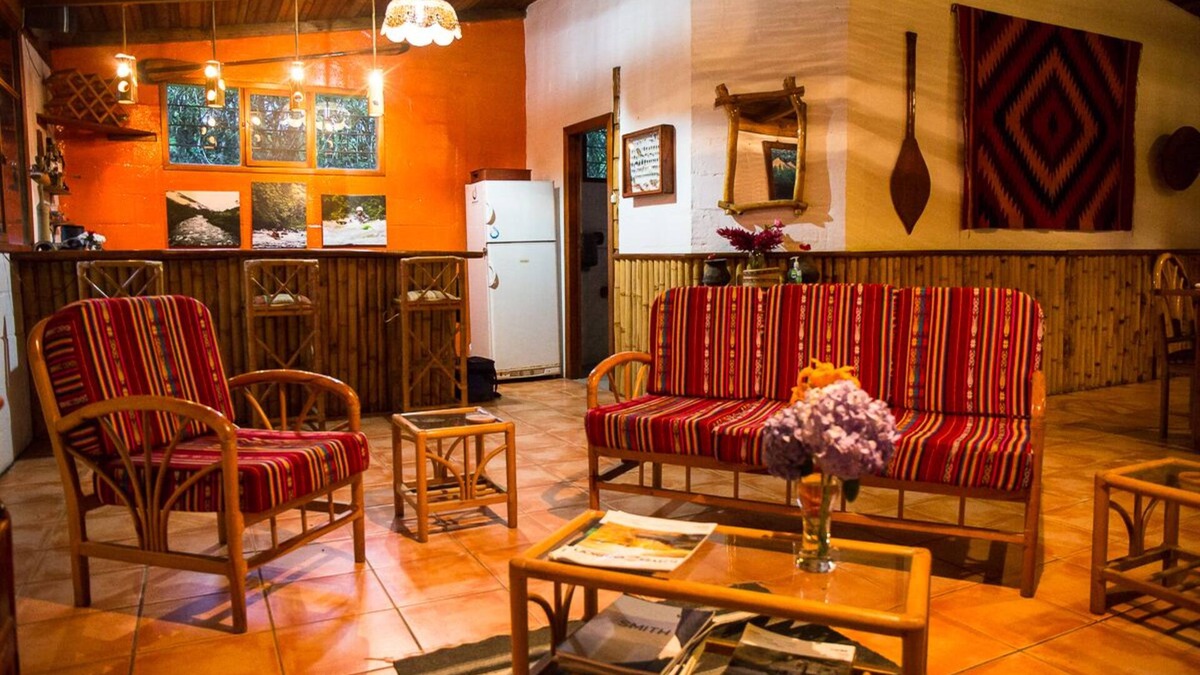 San Francisco de Borja House | A cloud forest lodge alongside the Quijos River on the East slope of the Andes.
