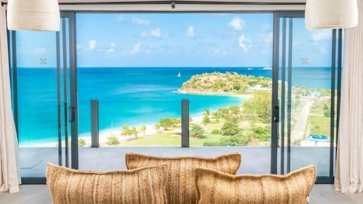 Fryes Beach Villa | A comfortable 2 bedroom suite with a great view of the incredible green nature a