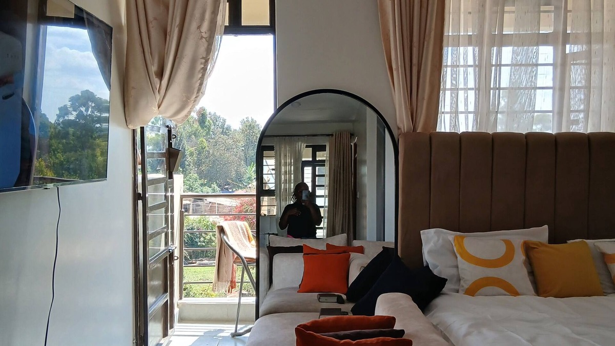 Ngong Apartment | A cozy studio Apartment with a balcony.