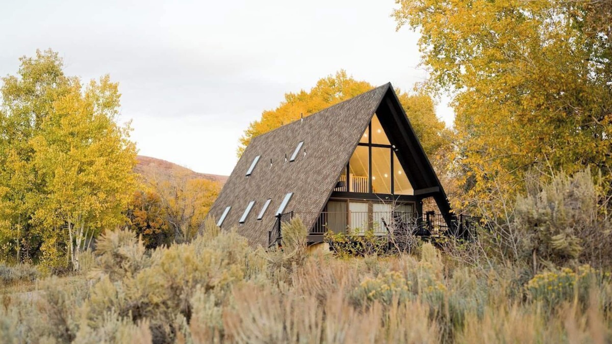 Park City Cabin | A-Frame Haus Heber City Views Romantic Adventure Base