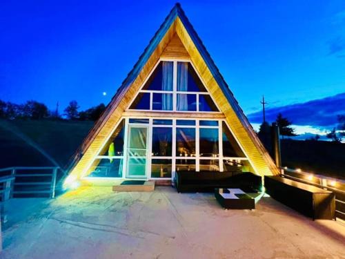 Sohodol Ski Chalet | A frame mountain view Sohodol