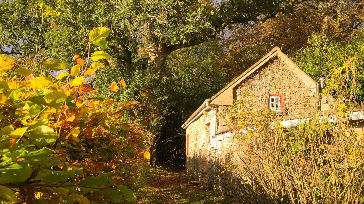 Mountrath House | A gardener's cottage tucked away in the corner of an old country house estate.