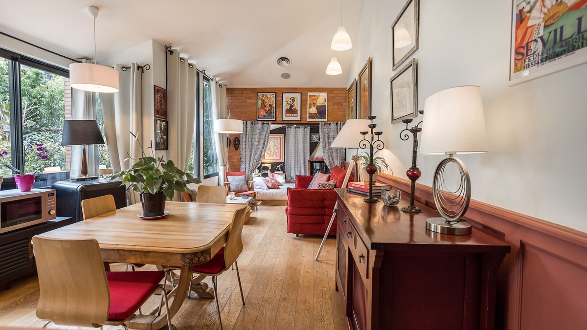 Faubourg Saint-Jacques Apartment | A haven of peace and greenery in the heart of the city