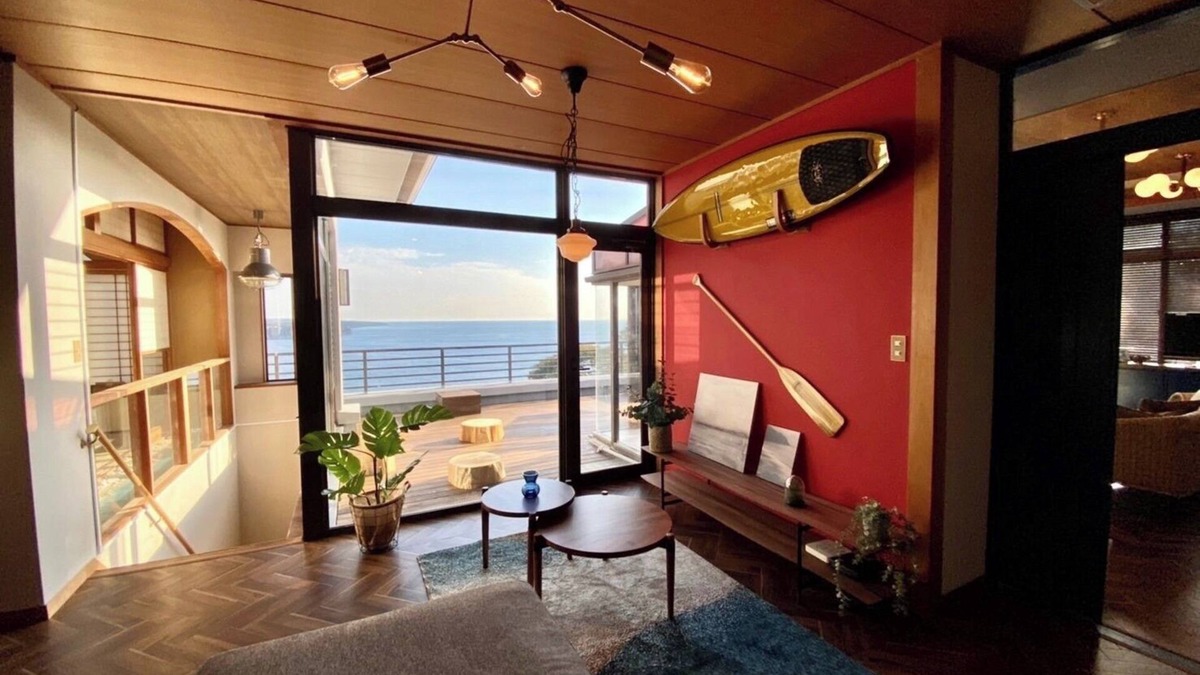 Okawa House | A large rental villa with a panoramic view of Saga/Kamo-gun Shizuoka