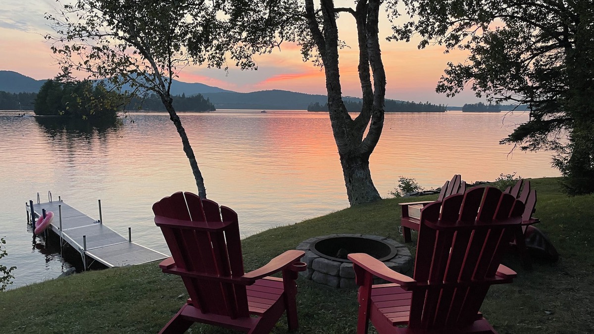 Greenville Cabin | A Little Camp with Big Views & Amazing Sunsets Steps from Moosehead Lake