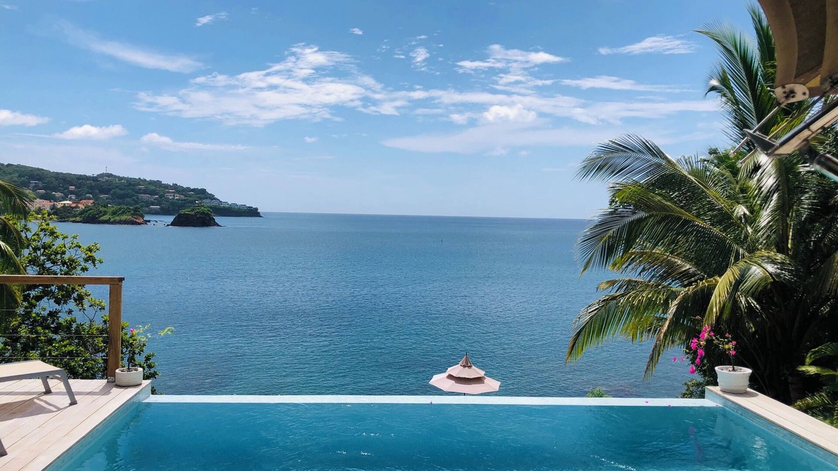 Vigie Villa | A Luxury Tented Experience with a Saltwater Infinity Pool and Private Beach.