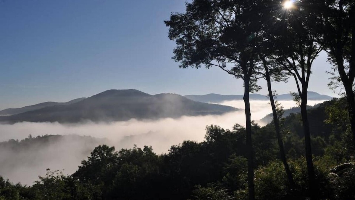 Burnsville Ski Chalet | A Million Dollar View Above the Clouds