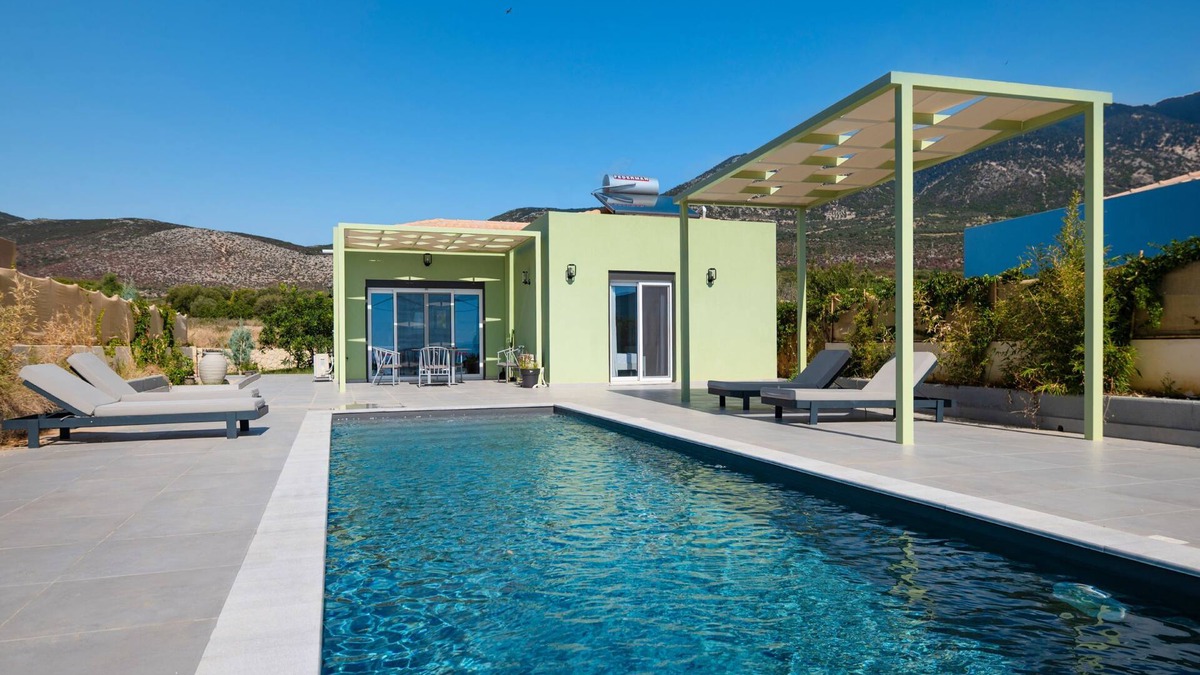 Karavados Villa | A modern escape in Trapezaki with stunning sea views