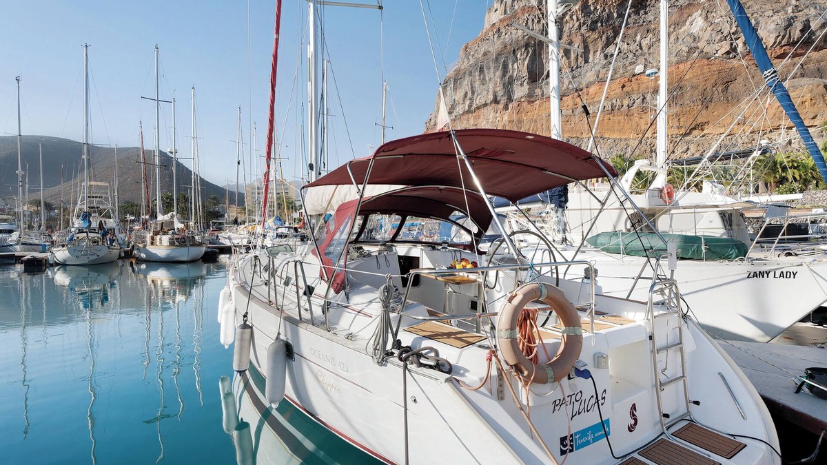 San Sebastian de la Gomera Boat Rental | A New and Original Way to Travel - “Pato Lucas Sail Boat” with Wi-Fi