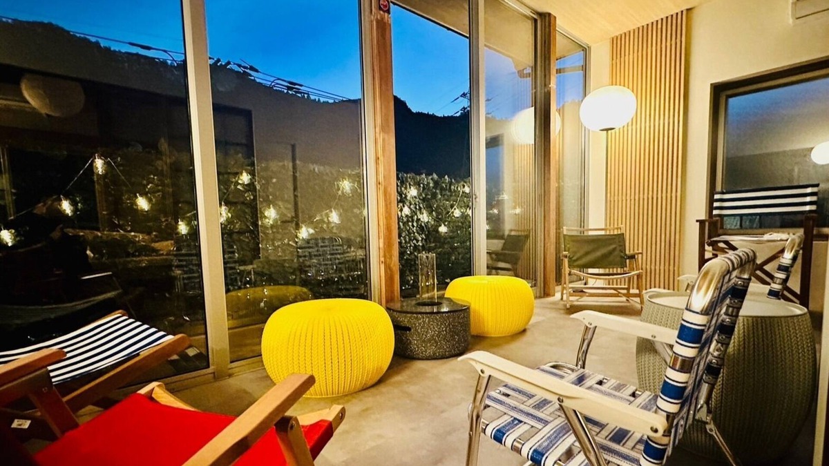 Ome House | A private inn with a large bath a terrace where y - Kamiya Resort Okutama Terrace Bath/Ome Tokyo