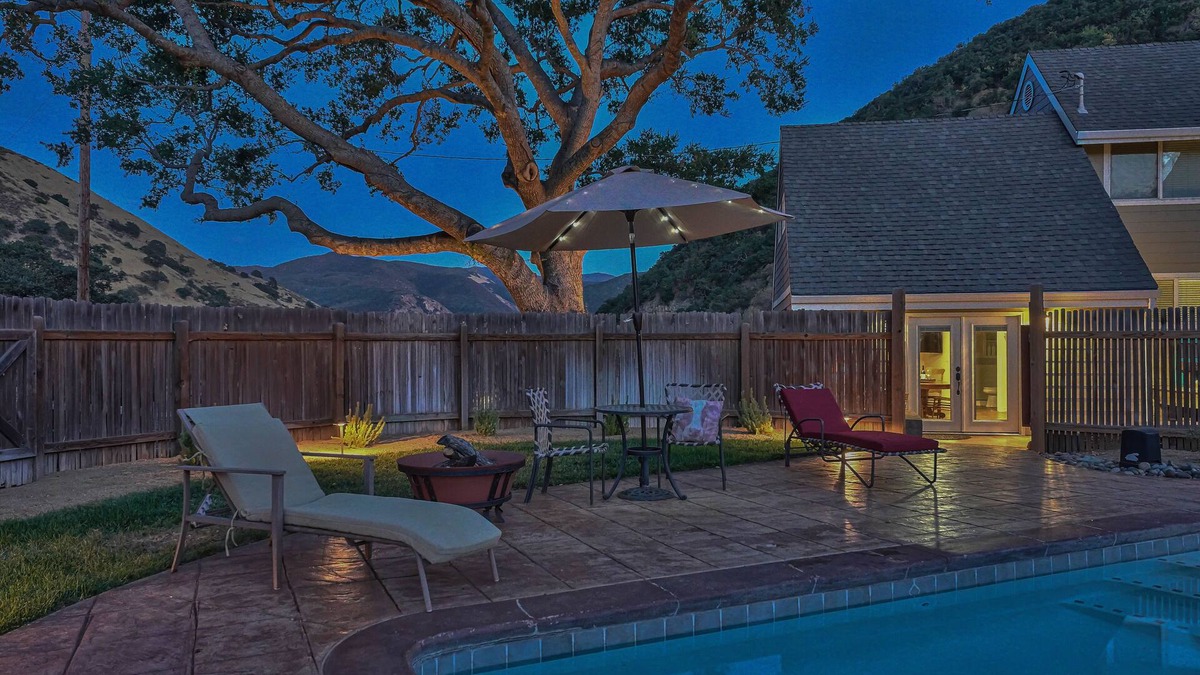 Greenfield Apartment | A quiet, relaxing, country getaway with a creek, pool and private hot tub.