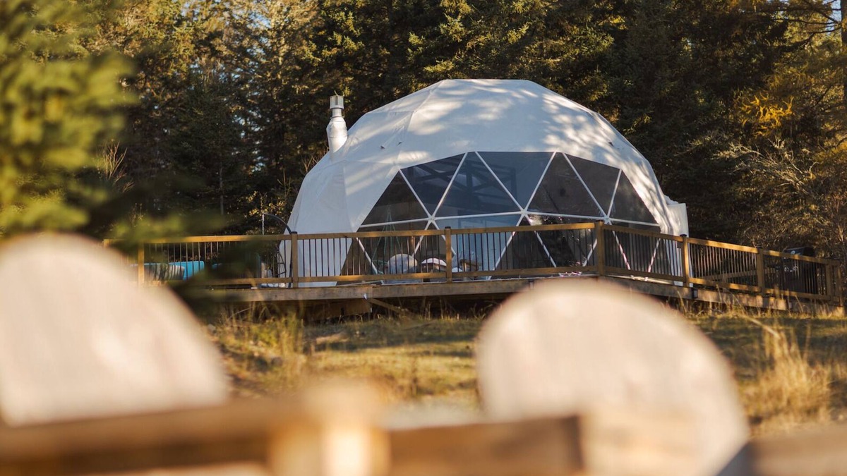 Kingston Cabin | A secluded dome cabin offering a space of rest to restore body, soul, and spirit