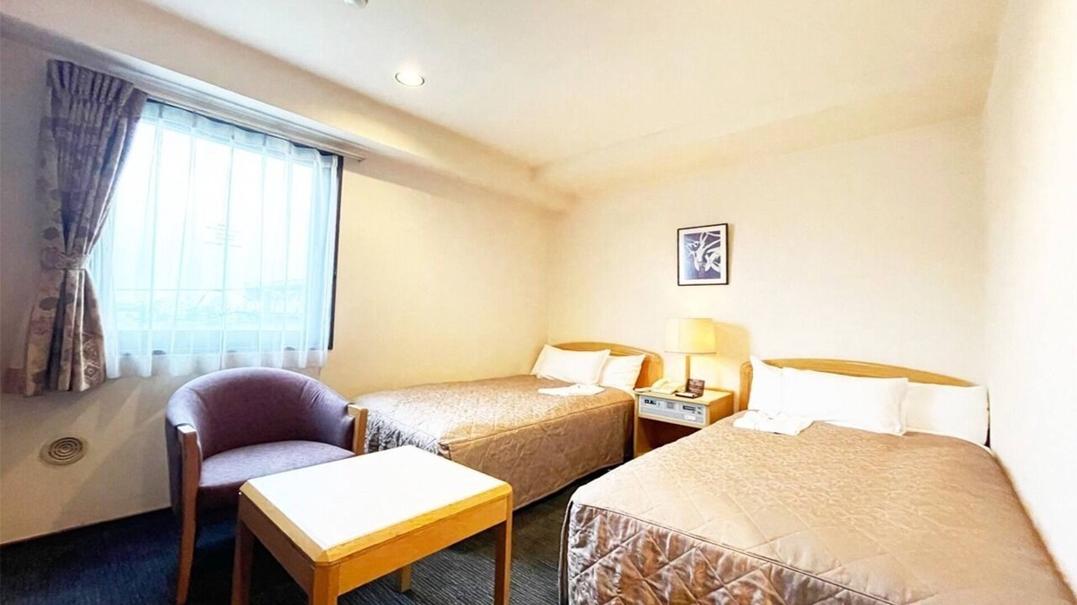 Kisarazu Hotel | A standard twin nonsmoking room with a choose yo/Kisarazu Chiba