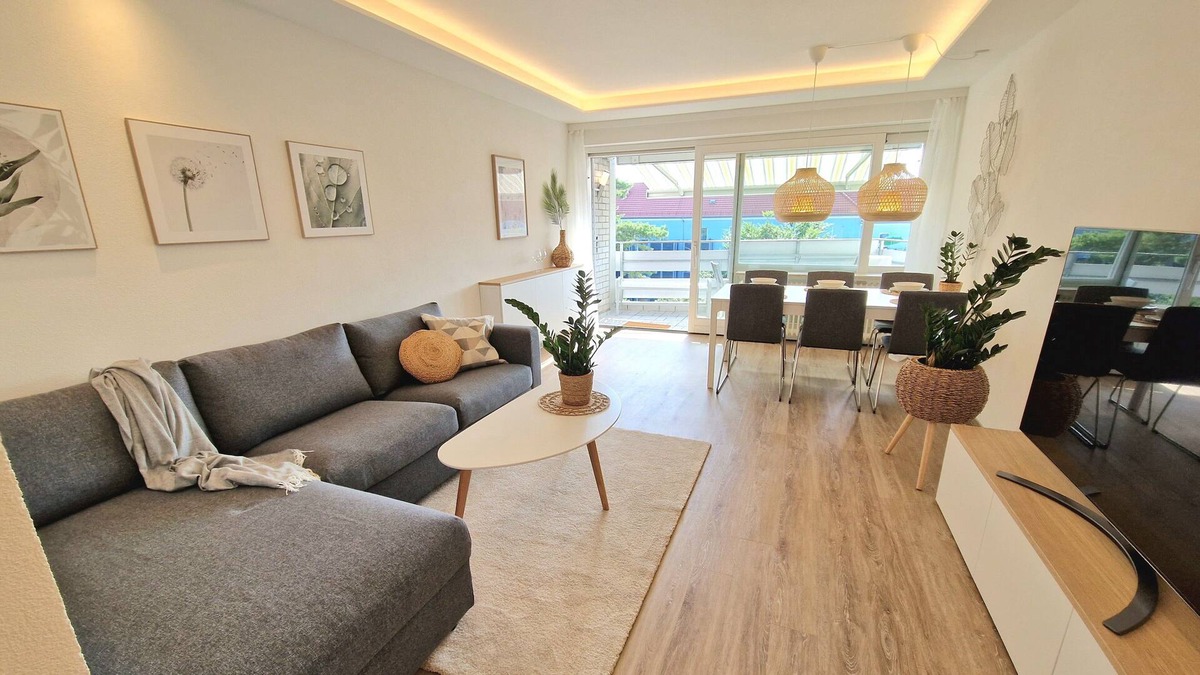 Ulm Apartment | A touch of luxury in 3 rooms with balconies