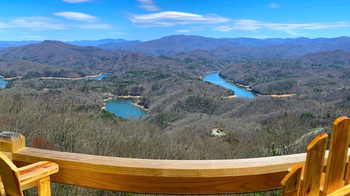 Almond Cabin | Aah Mazing Views log cabin