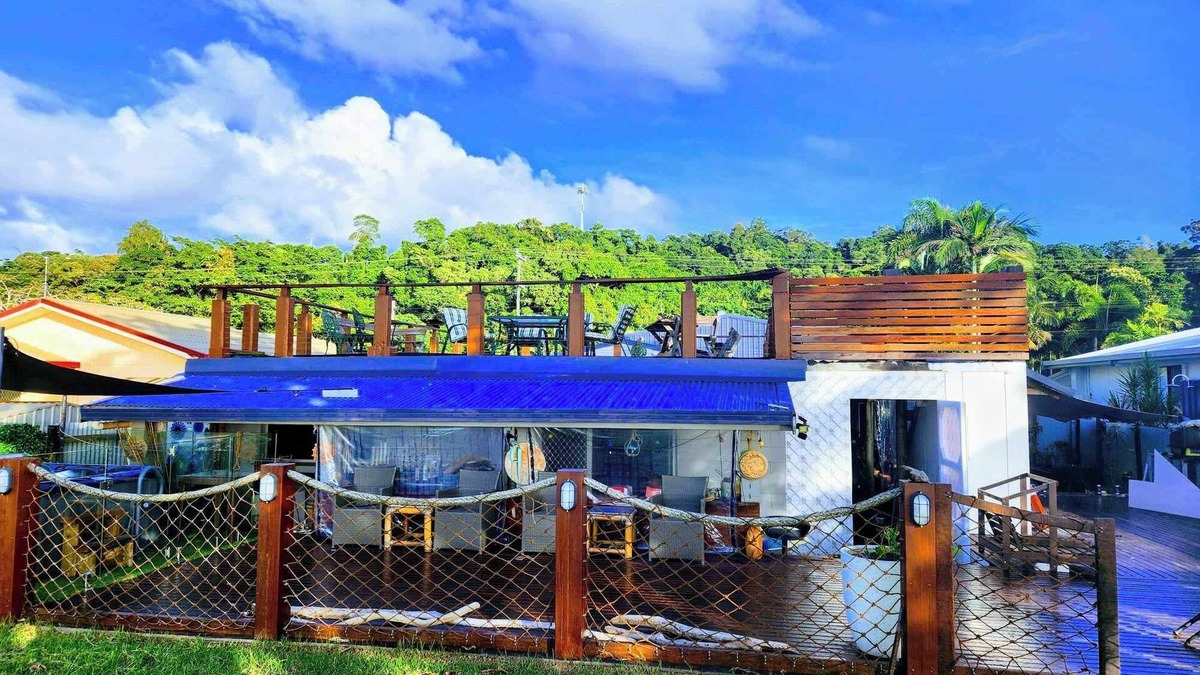 Flying Fish Point House | Absolute Ocean Front with rooftop Ocean views.
