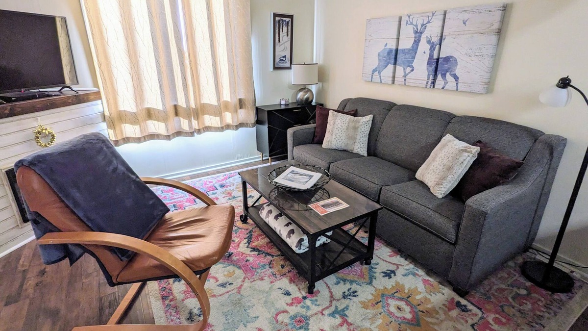 Snowshoe Condo | AC! 1BR Slopeside Condo SLEEPS 4