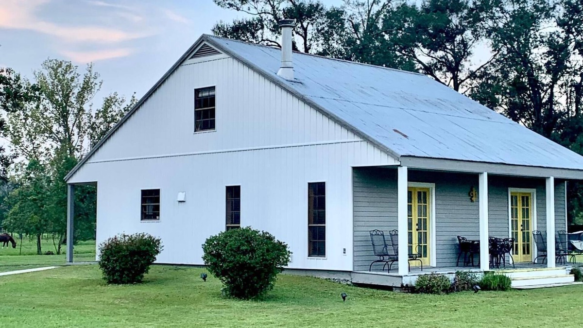 Gonzales House | Acadian Style home with a touch of modern farm house
