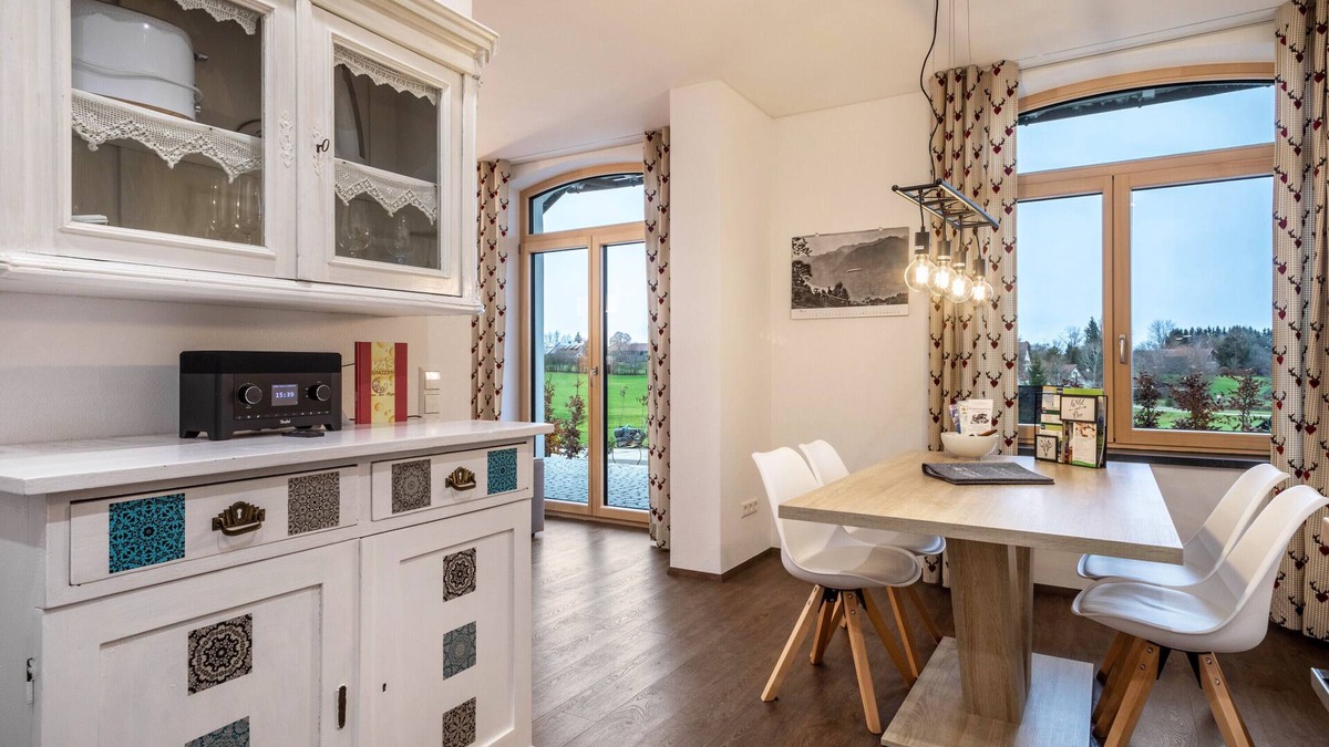 Christazhofen Apartment | Accessible Holiday Apartment "Butterei" with Private Terrace & Wi-Fi