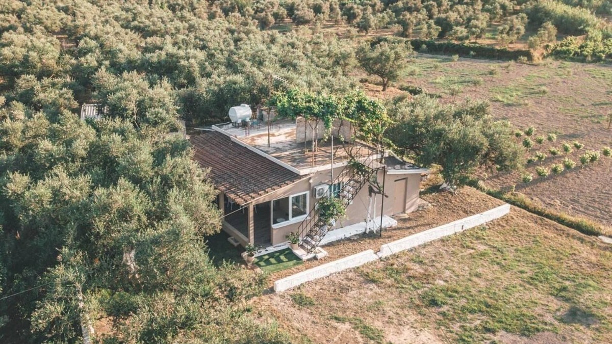 Agia Marina House | Accessible Vacation Home "The Mills House" with Private Terrace & Wi-Fi