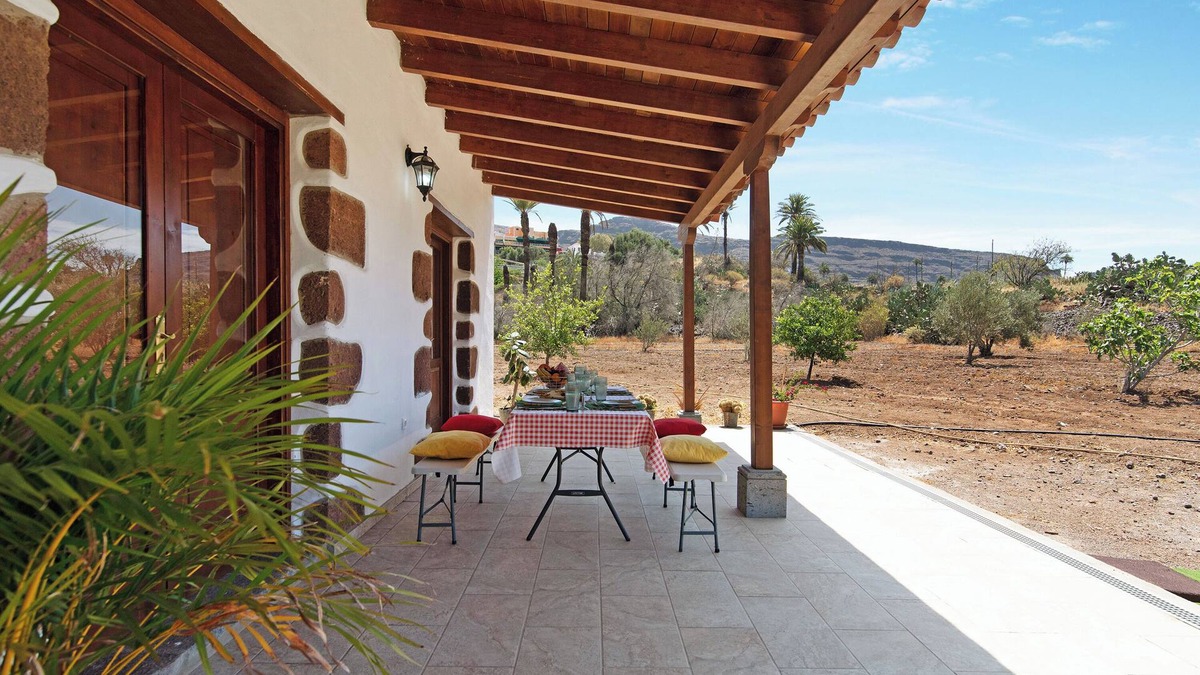 Santa Lucia House | Accessible Vacation Home 'El Algarrobero' with Mountain View & Private Pool