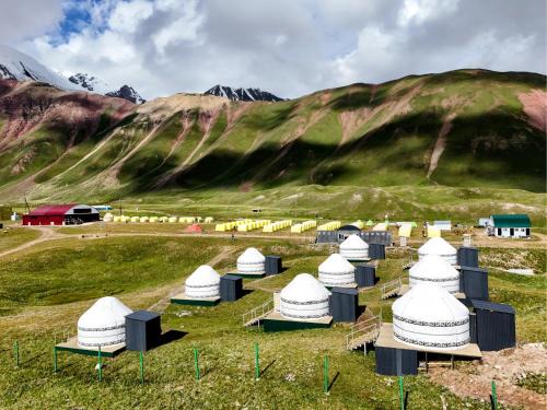 Osh Region Other | “Achik Tash” camp at the foot of Lenin Peak (7134 m)