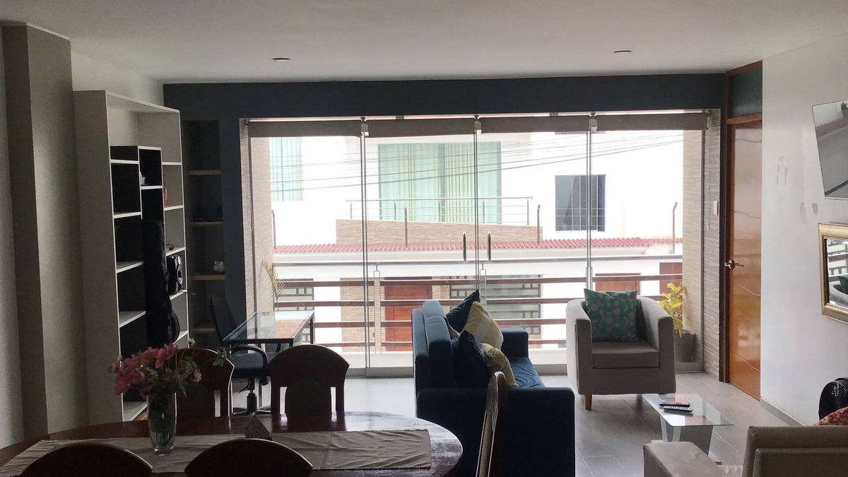 Chiclayo Apartment | Acogedor Departamento en 1 Piso con Cochera