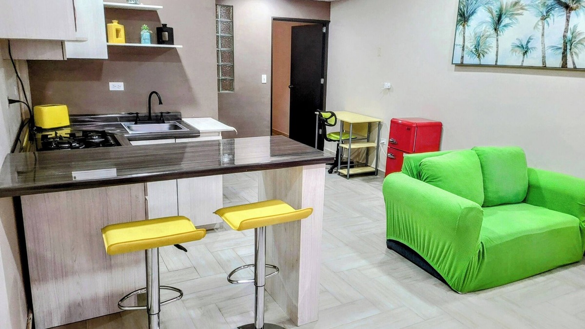 Juarez Municipality Apartment | Acogedor estudio con AC, estacionamiento cerrado y WiFi en cd Juárez