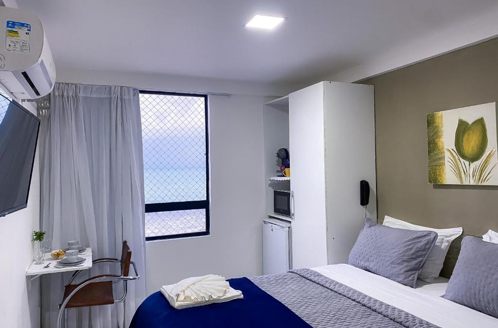 Areia Preta Apartment | Acomodação aconchegante à beira- mar
