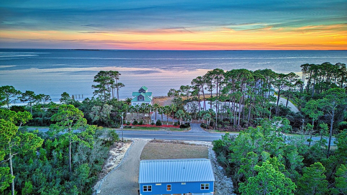 Carrabelle House | Across from Beach, Sunrise & Sunset Views, Screened Porch!