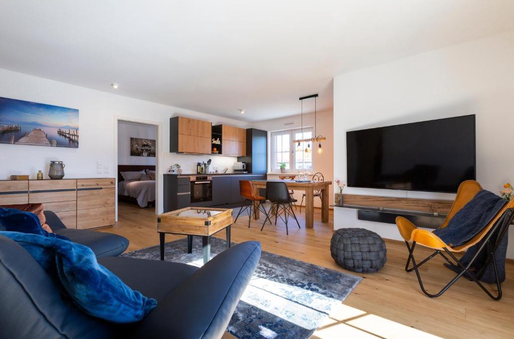 Feldwies Apartment | AD FONTES Suite mit Bergblick & Sauna