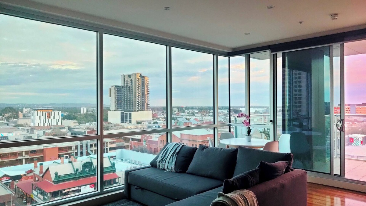 Adelaide Central Business District Apartment | Adelaide Central Skyline Panoramic Suite
