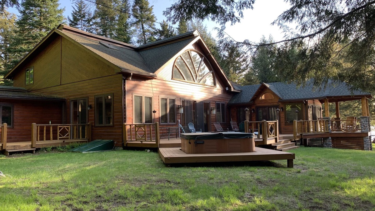 Old Forge House | Adirondack Waterfront Lodge Close to Old Forge with A/C and Heated Garage