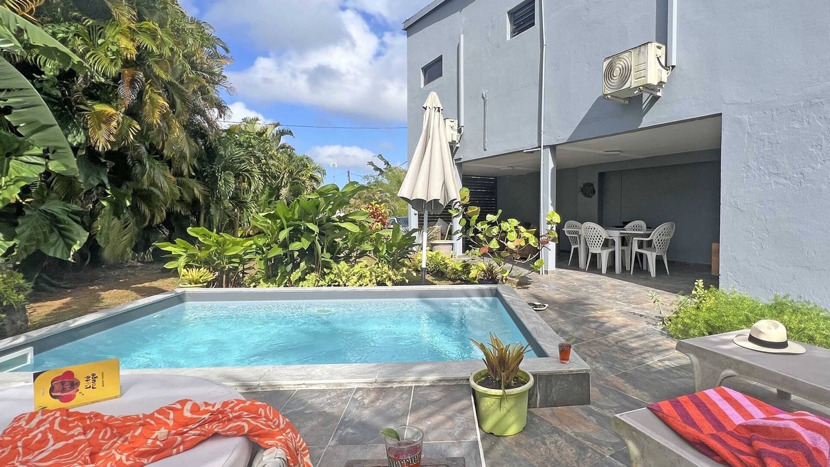 Petit-Bourg Villa | Adorable 3 bedroom villa for 6 people in the heart of the tropical forest