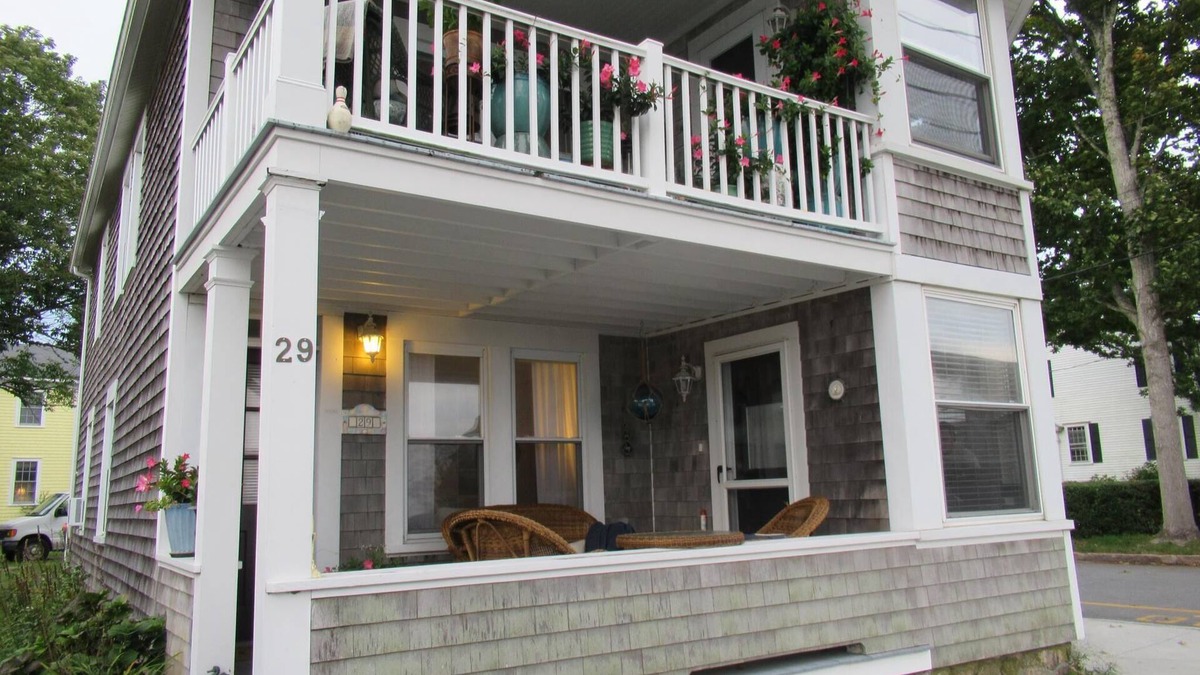 Mattapoisett Apartment | Adorable with Stunning Water Views in The Village
