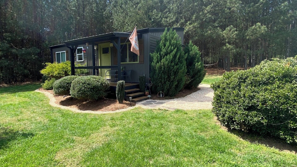 Barium Springs House | Adventurous tiny house! Located on 1 acre surrounded by evergreen forest