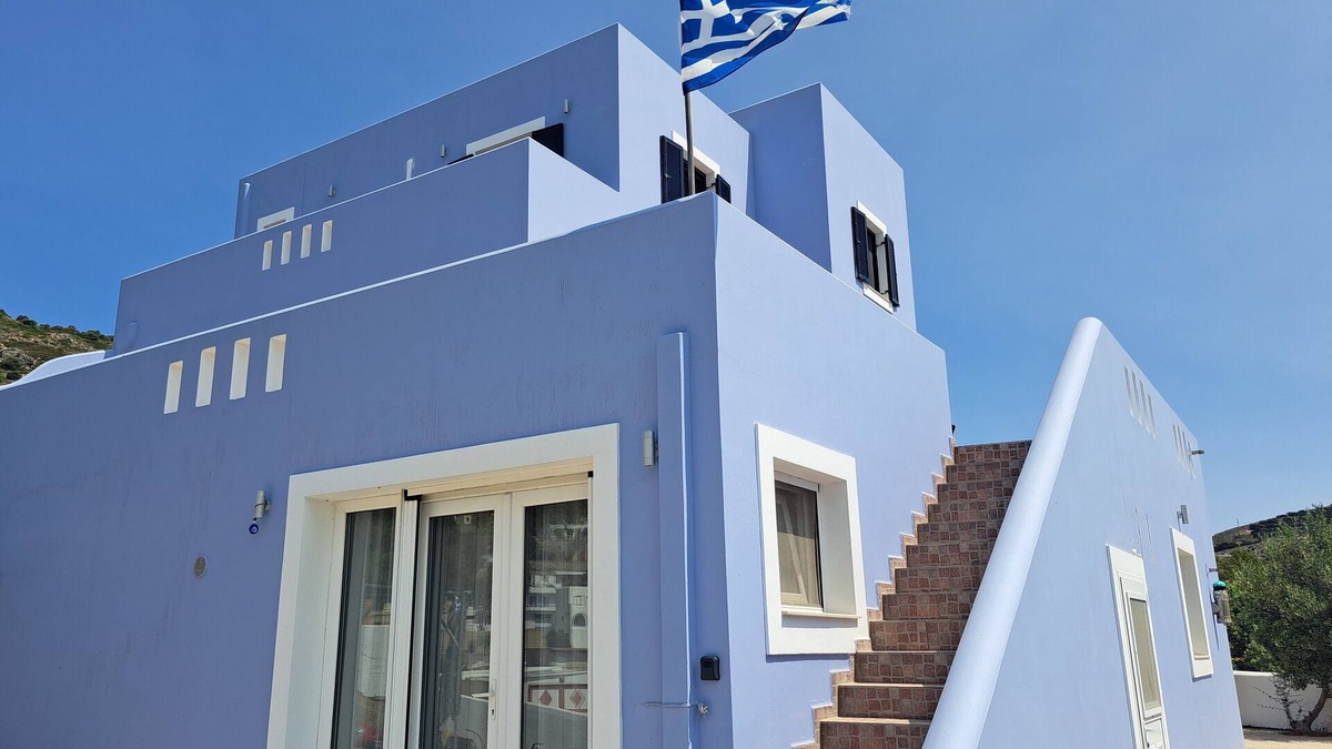 Leros House | Aegean Balconies in Vromolithos Beach Leros