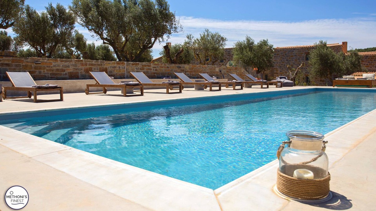 Pylos-Nestoras Villa | Afentiko Pigadi - Villa with garden view