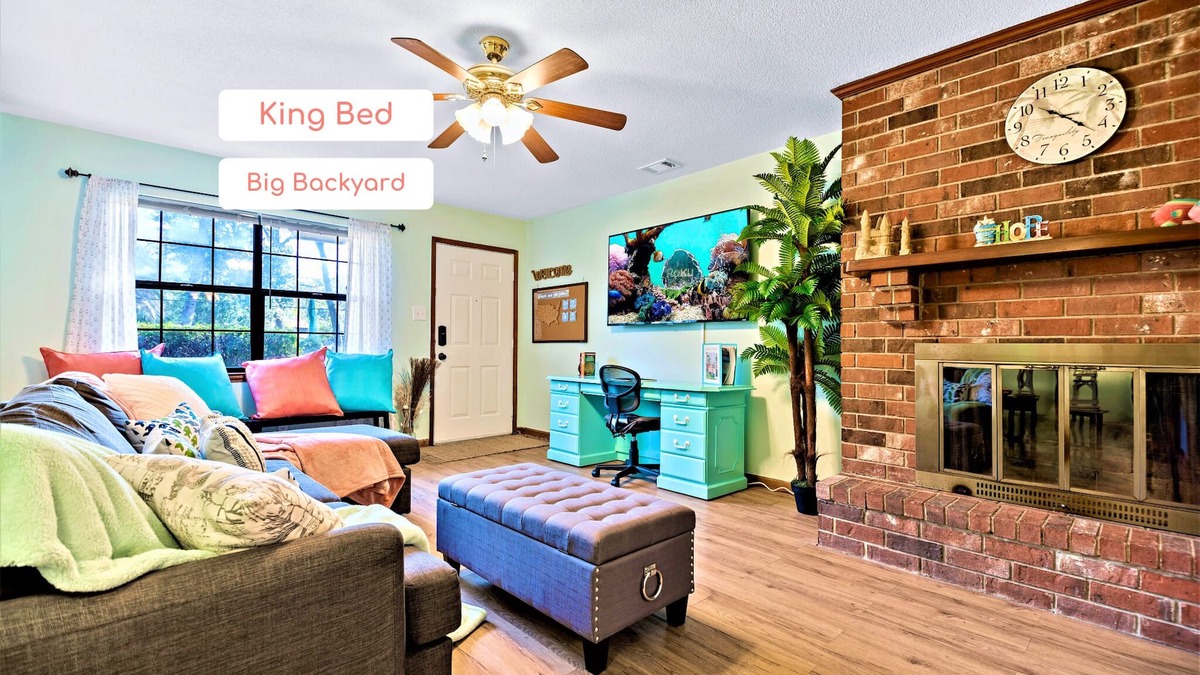 Montgomery House | Affordable 3BR Duplex Near Kayaking, Downtown, & Beach