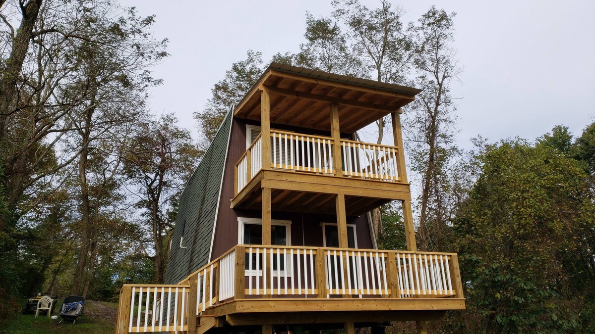 Athens Cabin | Aframe cabin in the woods #2