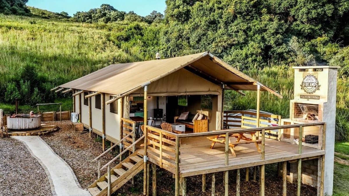 Balgowan RV Rental | AfriCamps at Gowan Valley - Glamping