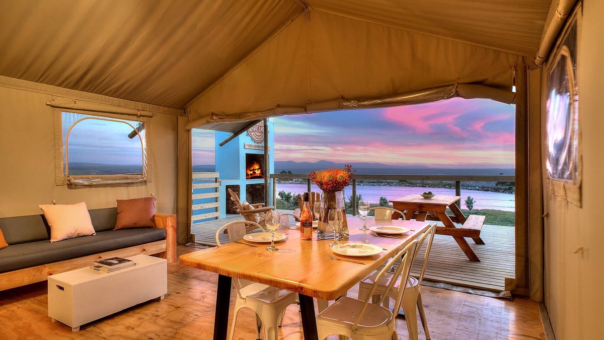 Stanford Cabin | AfriCamps at Stanford Hills Estate- Glamping
