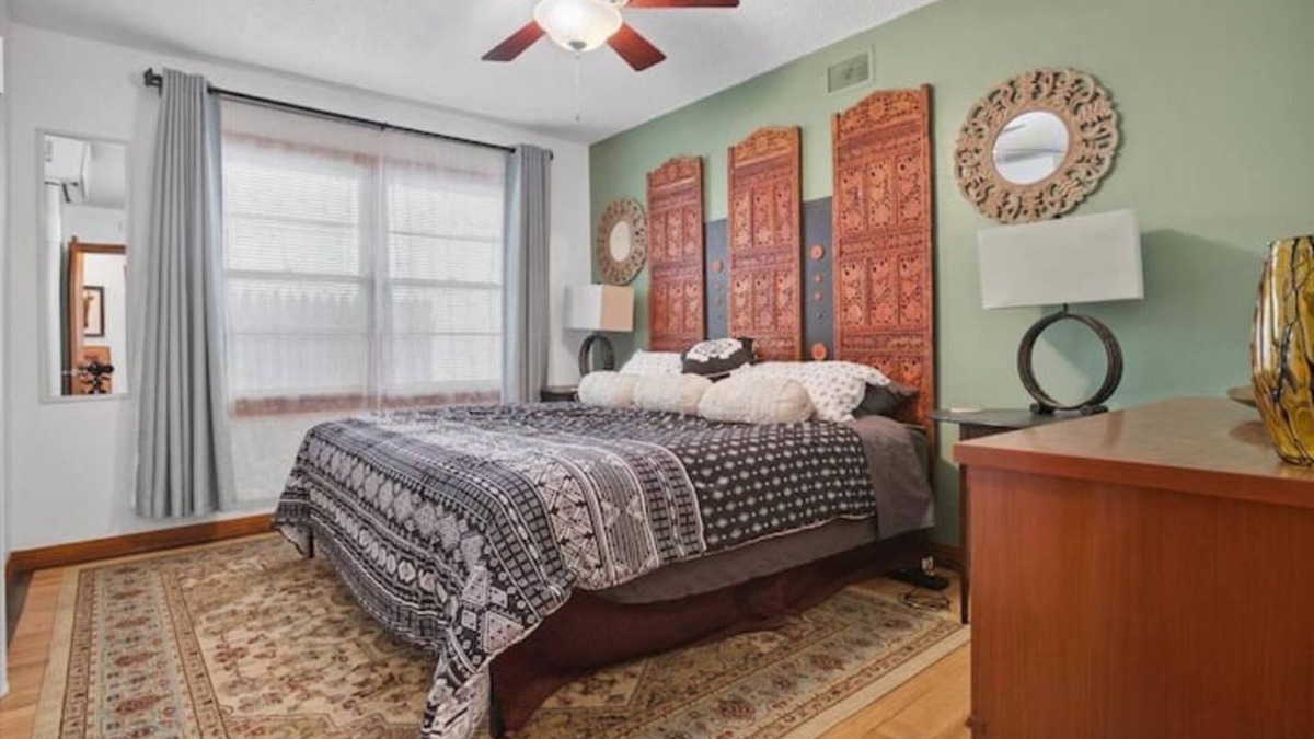 Heart of Lubbock House | African Blue Sky Oasis