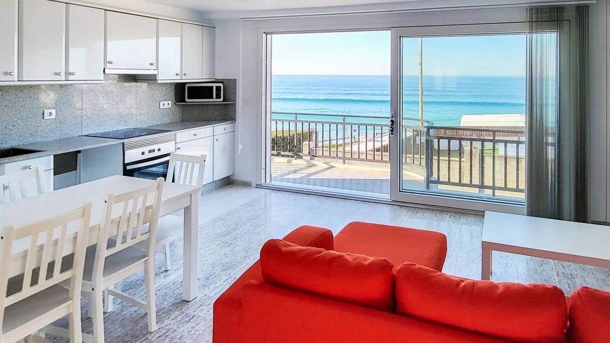 Razo da Costa Apartment | AG Casa Vilamar 2 Razo 1ª Linea Playa Planta Alta