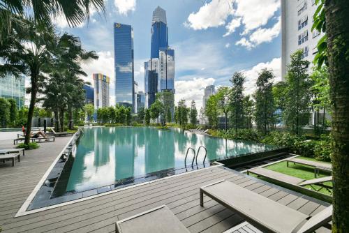 Imbi Apartment | Agile Bukit Bintang by Avery at KLCC#5 mins to Pavilion &TRX#Garden Pool#Free Parking#中英文房东