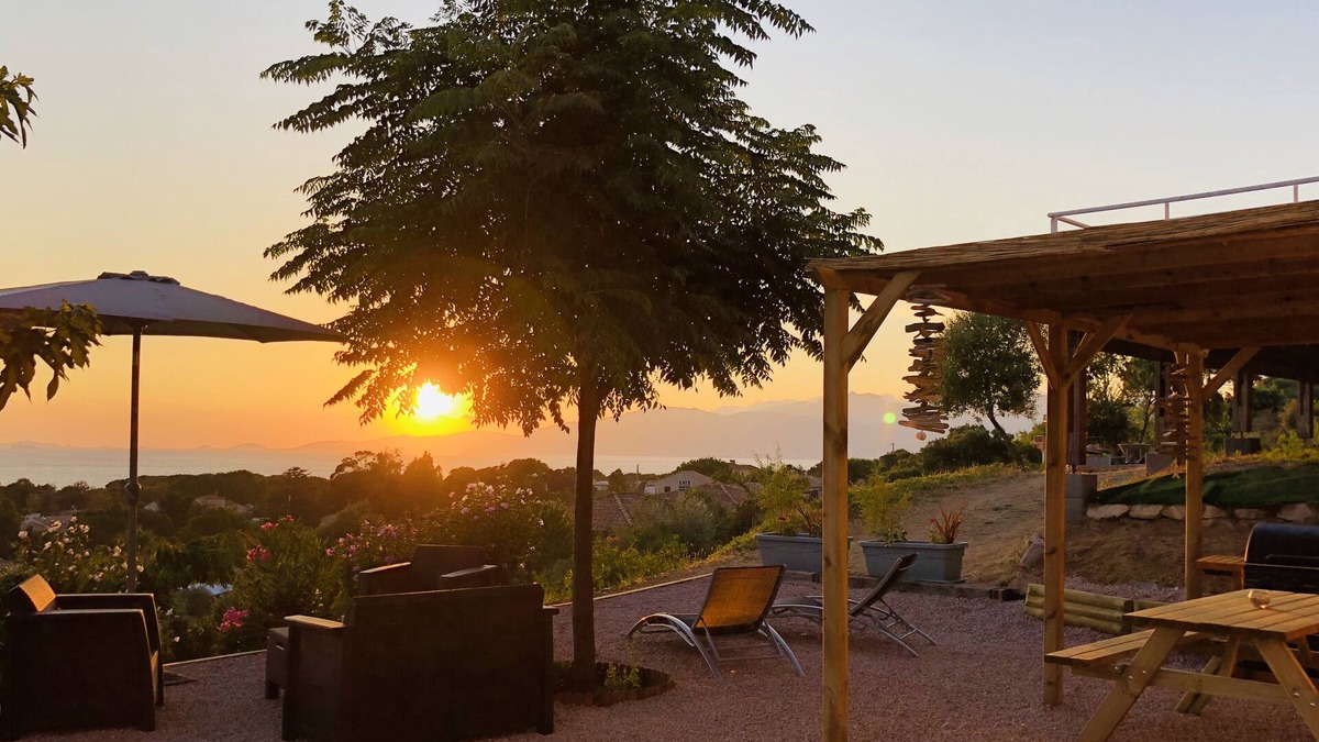 Molini House | Agosta beach with sea view and on the Sanguinaires islands, ideal for families or couples!