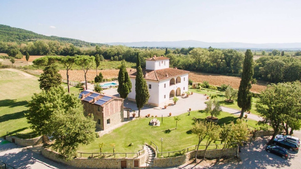 Castiglion Fibocchi Apartment | Agriturismo San Pietro Appartamento Rosaspina